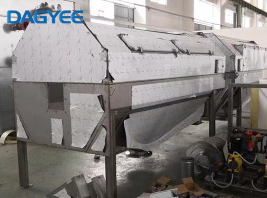 SUS316l Rotary Drum Fine Screen Process Water Filtration