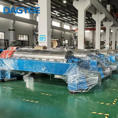 Stainless Steel 304 316 Horizontal Industrial Screw Conveyor Decanter Centrifuge