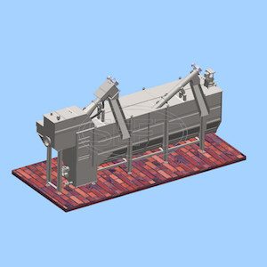 Combined Mechanical Effluent Wastewater Pre-Treatment Unit