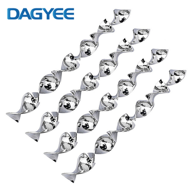 Sanitary in-line static mixer with food-safe material and in-line design for hygienic and stable mixing in the food industry
