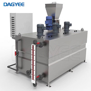 Auto Dosing PAM Make Up System PLC Control Precision Mixing Real Time Monitoring