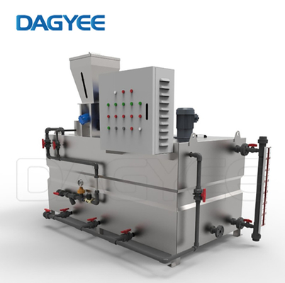 Auto Dosing PAM Make Up System PLC Control Precision Mixing Real Time Monitoring