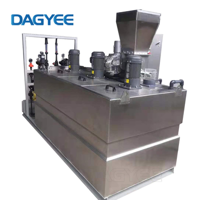 High Speed PAM Dissolving System 10 Minute Cycle High Shear Mixer Continuous Operation