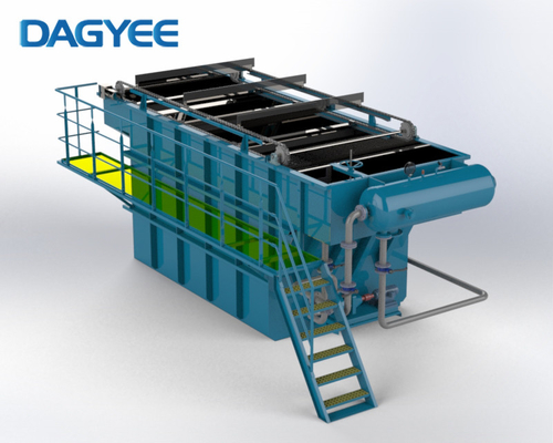 Effective Fine-Solid Separation Dissolved Air Flotation Wastewater Treatment Process System