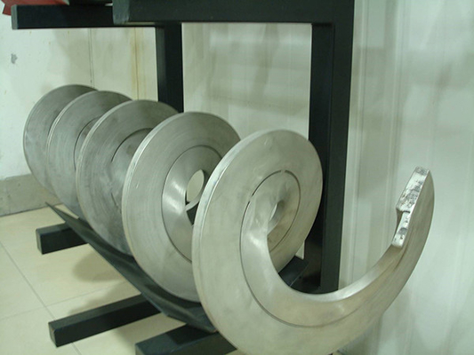 16mm Continuous Flight Auger Shaftless Spiral Conveyor Screws For Winery Industry