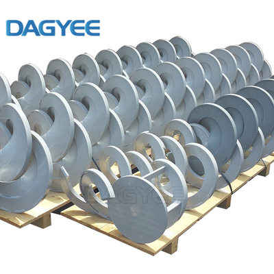 Long Pitch Shaftless Industrial Spiral Screw Conveyor