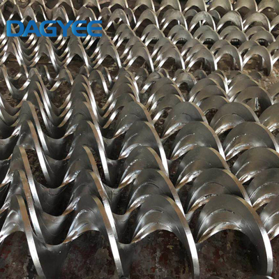 304 Endless Helicoid Continuous Spiral Auger Shaftless Screw Flights Conveyor Parts