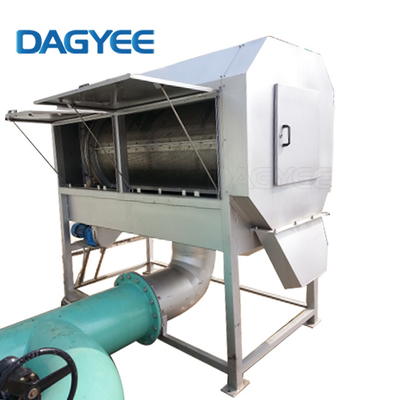 Compact Clean System Liquid Fuge Wedge Wire Rotary Drum Screen