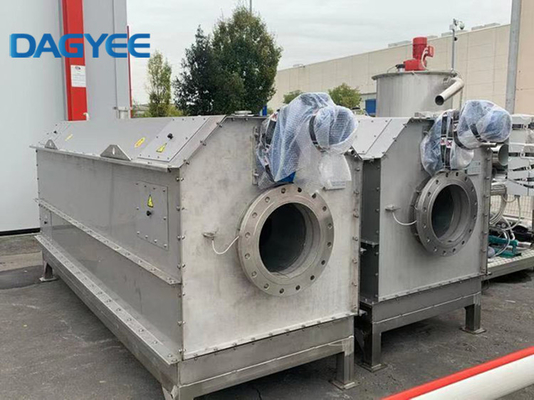 Compact Clean System Liquid Fuge Wedge Wire Rotary Drum Screen