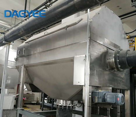 Removes Solids Liquid 1.1kw Rotating Drum Screen Fudge Wedge Wire