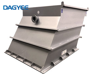 Lamellar Settling Lamella Plate Vertical Clarifier With Flocculant Into Separator For Waste Water Treatment