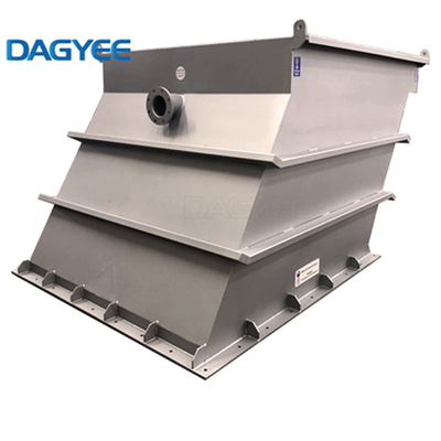 SS304 316 Lamella Plate Settler Inclined Flotation Metal Lamp UV Clarifier Sedimentation Units