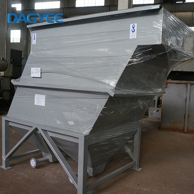 Sludge Thickener Horizontal Lamella Plate Clarifier High Tss Removal For Ice Cream Factory