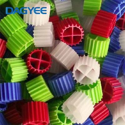 ISO9001 Colorful OEM 150kg/m3 MBBR Bio Media