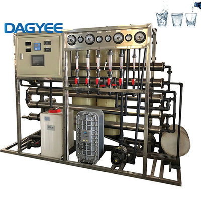 SUS304 316 FRP 500 LPH Compact Ro System Production Reuse Water