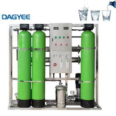 SUS304 316 FRP 500 LPH Compact Ro System Production Reuse Water