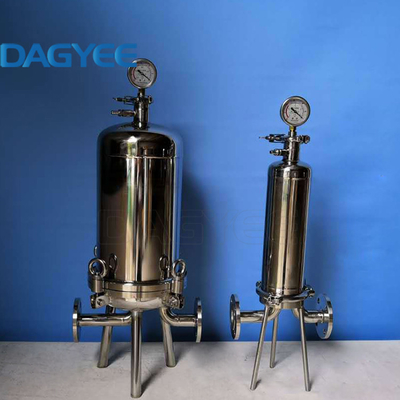 Single Microporous Cartridge 10" SS Cartridge Filter Housing