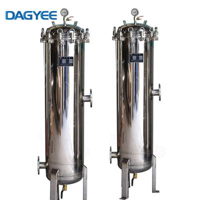 30" 7.5m3/h Water Filter Cartridge Housing With Flange