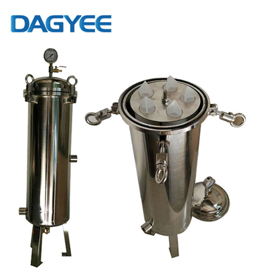 Multi 10 304 316 Liquid Multi Bag 40m3/Hr Sanitary Filter Housing