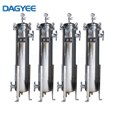 GMP High Precision 0.1um SS Bag Filter Housing