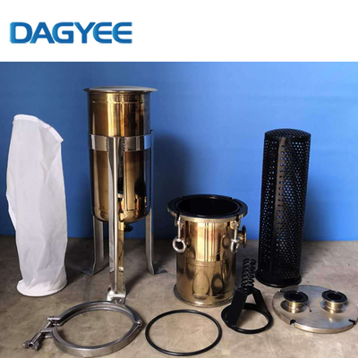 SOE222 Stainless Steel 304 316 Liquid Multi Bag Cartridge Filter Housings