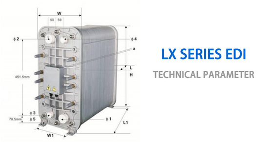 WWTP Reverse Osmosis 4T EDI Water Treatment System