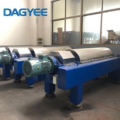 SS304 316 High Speed Horizontal Separation Decanter Centrifuge For Food Processing
