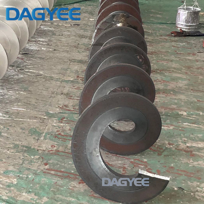Environmental SS304 Continuous Shaftless Spiral Conveyor