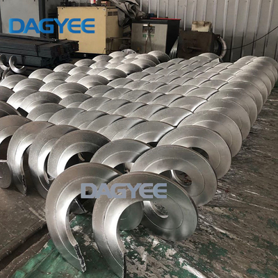 CE Large Capacity 2M Shaftless Screw Conveyor