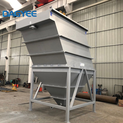 Inclined Separator Controlling Sludge Compact Lamella Plate Clarifier Automatic Scrapers