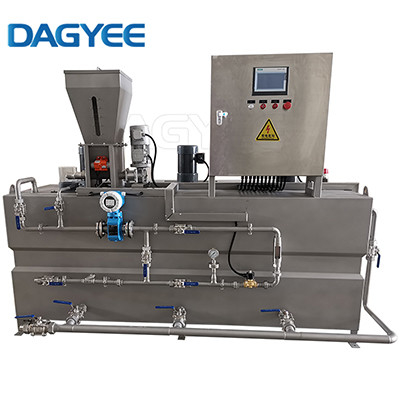Automated Polyelectrolyte Making Machine Chlorine Polymer PAM Make Up Systems