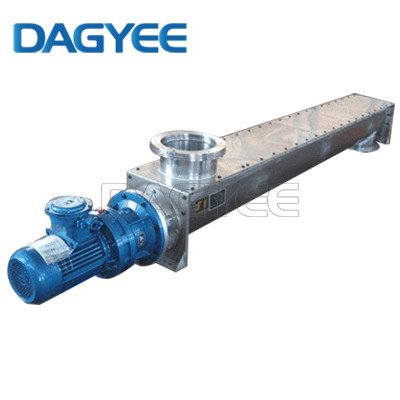 Shaftless Screw Conveyor For Dewatered Sludge