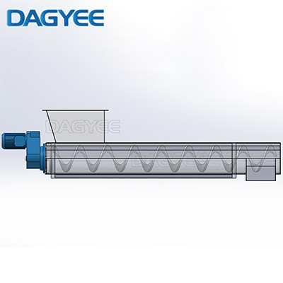 Waste Water Treatment Shaftless Screw Spiral Conveyors
