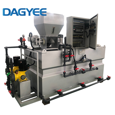 Automated Polyelectrolyte Making Machine Chlorine Polymer PAM Make Up Systems