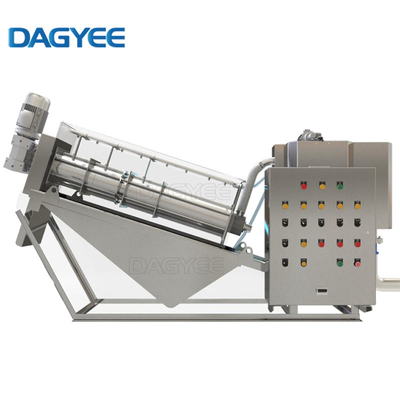 Mechanical Volute Sludge Multipal Screw Stack Disc Dewatering Wastewater