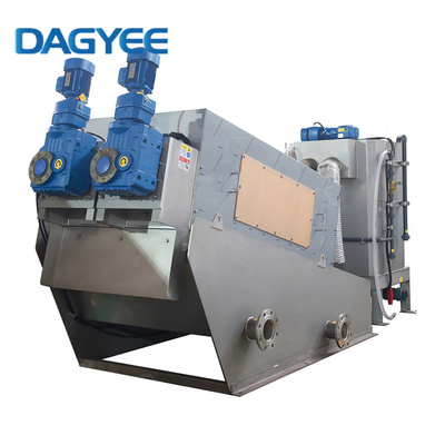 Intelligent Automatic Volute Sludge Dewatering Machine Integrated with Control System for Precise Dewatering