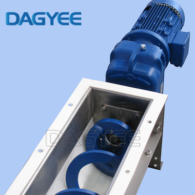 Food Grade Multiple Live Bottom Feeders Shaftless Screw Conveyor