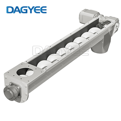 Multiple Live Bottom U Shape OEM Animal Feeds Automatic Shaftless Screw Conveyor