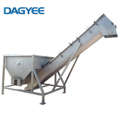 Automatic Hopper Screw Feeder U Shape Tubular Auger Conveyors Machine