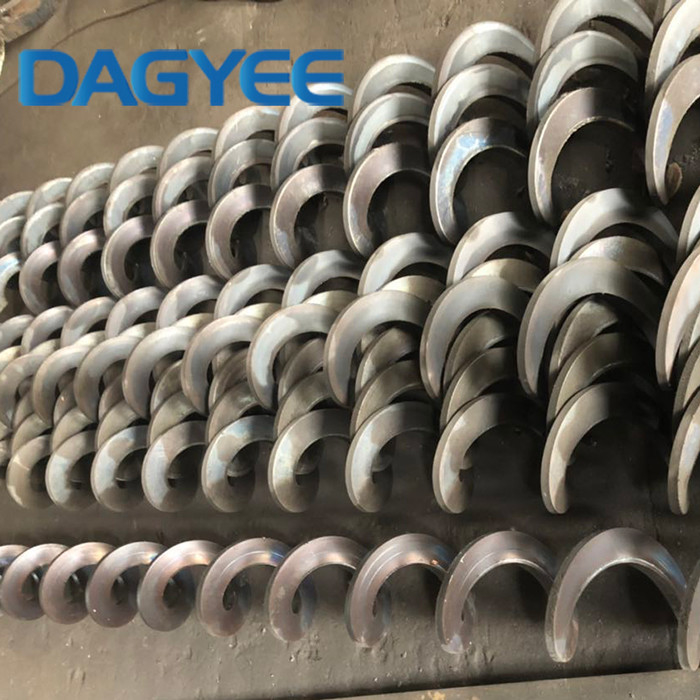 High Quality Shaftless Screw Conveyor Parts Continuous Flight Augering Helical Blade