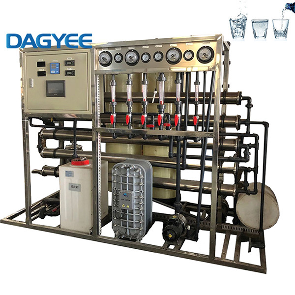 SUS304 316 FRP 500 LPH Compact Ro System Production Reuse Water