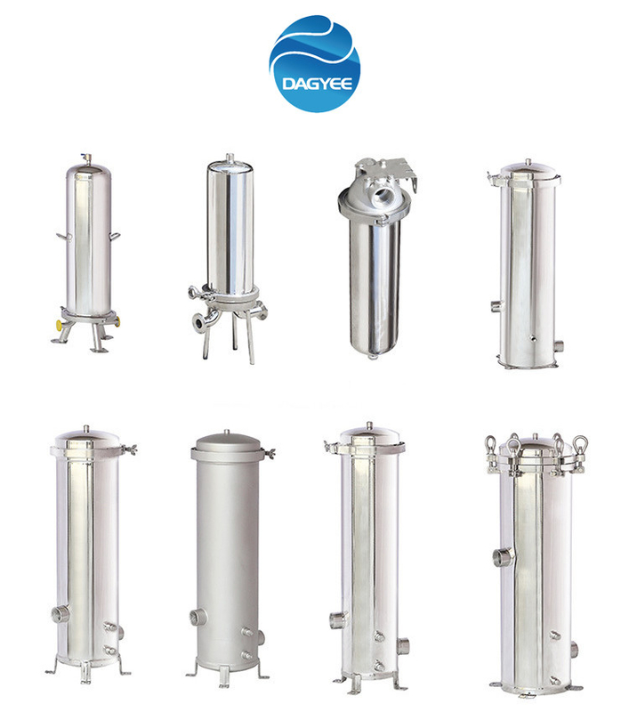 RO Systems Single Bag SS304 Multi Cartridge Filter Housing
