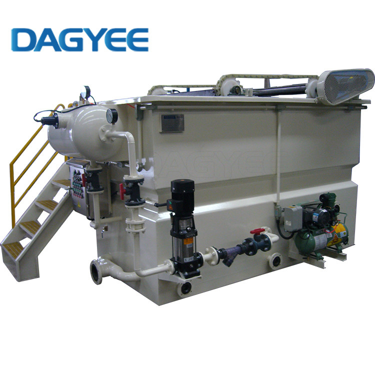 Dissolved Air Flotation Machine Frp Daf Unit Tailings Dewatering Water Filter System WWTP